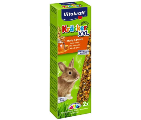Vitakraft konijnenkräcker met honing XXL Vitakraft konijnenkräcker met honing XXL