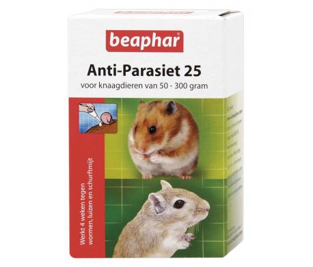 Anti-Parasiet 25 Knaagdier Anti-Parasiet 25 Knaagdier