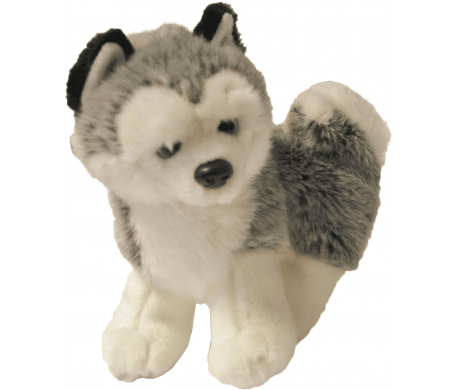 Pluche Decoratie Husky 20cm staand Pluche Decoratie Husky 20cm staand