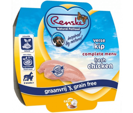 Renske Vers Vlees Graanvrij - met kip Renske Vers Vlees Graanvrij - met kip