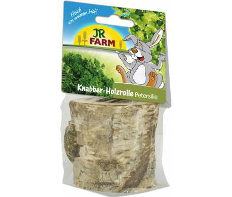 JR Farm Houtenknaagrol Peterselie - 100g JR Farm Houtenknaagrol Peterselie - 100g