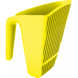Kattenbakschep Scoop&Sift Geel