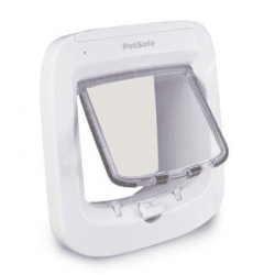 Petsafe Microchip kattenluik wit