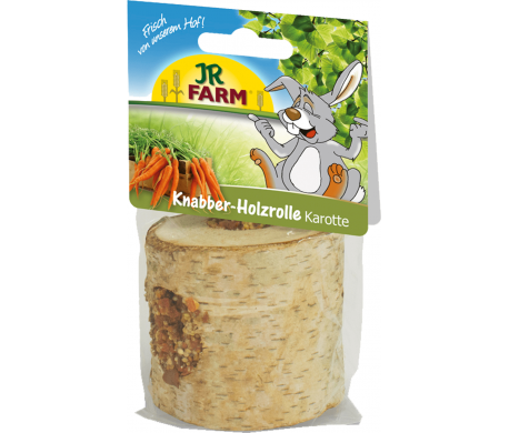 JR Farm Houten Knaagrol Wortel - 150g JR Farm Houten Knaagrol Wortel - 150g