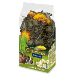 JR Farm Grainless Snack met kamille - paardenbloem 100g