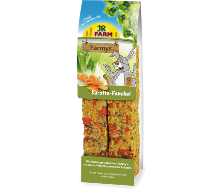 JR Farm Farmys wortel/venkel - 160g JR Farm Farmys wortel/venkel - 160g