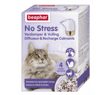 No Stress Verdamper & Vulling kat No Stress Verdamper & Vulling kat