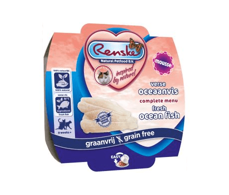 Renske Vers Graanvrij - Oceaanvis mousse- 100g Renske Vers Graanvrij - Oceaanvis mousse- 100g