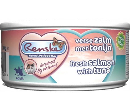 Renske Vers - Tonijn met zalm 70g Renske Vers - Tonijn met zalm 70g