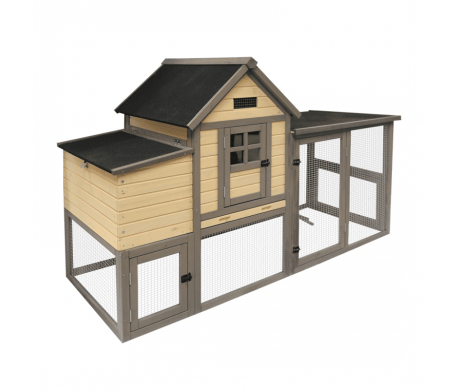 Woodland Kippenhok Ranch Country 198x76x122CM Woodland Kippenhok Ranch Country 198x76x122CM