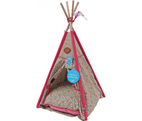 Lief! Tipitent Girls Hond/Kat 45x80cm Lief! Tipitent Girls Hond/Kat 45x80cm
