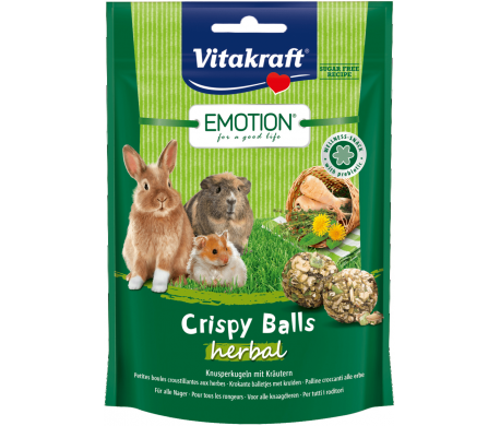 Vitakraft Emotion Crispy Balls Herbal Vitakraft Emotion Crispy Balls Herbal