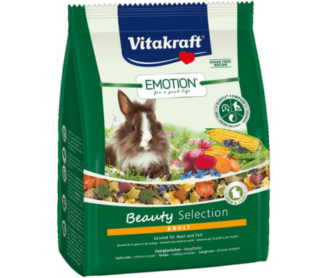 Vitakraft Emotion Beauty Adult (Dwerg) konijn Vitakraft Emotion Beauty Adult (Dwerg) konijn