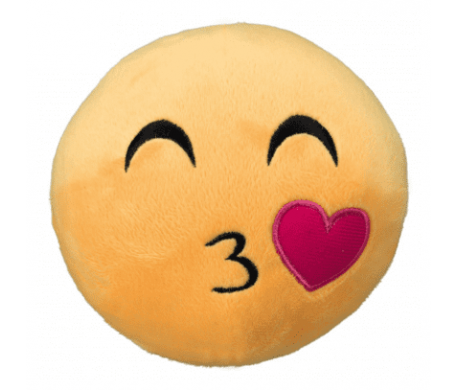 Pluche Smiley Kusje Pluche Smiley Kusje