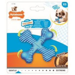 Nylabone Teething Puppy X Bone 