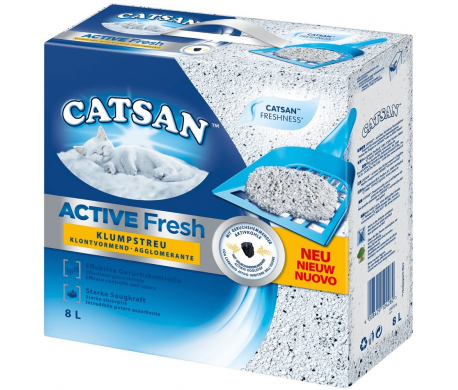 Catsan Active Fresh Kattenbakvulling 8L Catsan Active Fresh Kattenbakvulling 8L