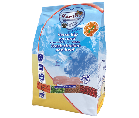 Renske Diepvries Kip&Rund 600g Renske Diepvries Kip&Rund 600g