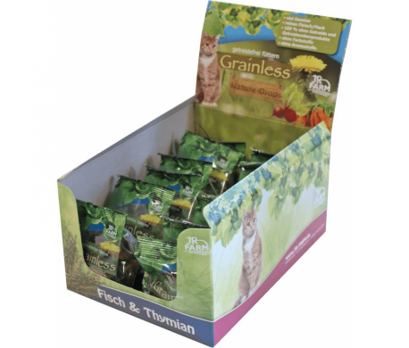 JR Farm Nature-Drops Vis & Tijm - 30g JR Farm Nature-Drops Vis & Tijm - 30g