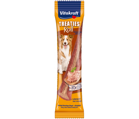 Treaties Roll met Leverworst Treaties Roll met Leverworst