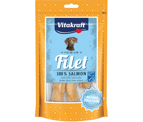Vitakraft Premium Zalm Filet (graanvrij) Vitakraft Premium Zalm Filet (graanvrij)