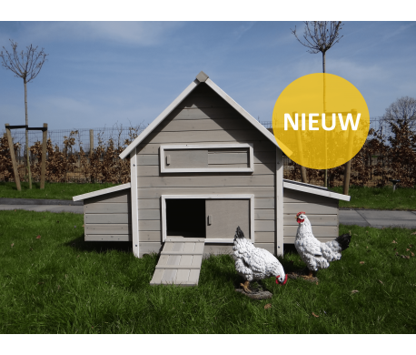 Kippenhok Coop Grijs Kopen Dierenverblijfcom