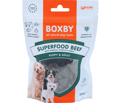 Proline Boxby Superfood Beef 120gr Proline Boxby Superfood Beef 120gr