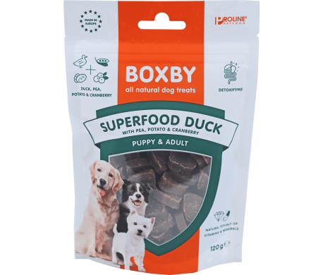 Proline Boxby Superfood Duck 120gr Proline Boxby Superfood Duck 120gr