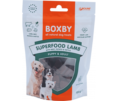 Proline Boxby Superfood Lamb 120gr Proline Boxby Superfood Lamb 120gr