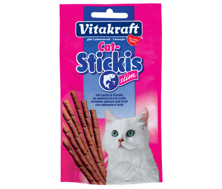Vitakraft Cat-Stickis Slim met Zalm & Forel Vitakraft Cat-Stickis Slim met Zalm & Forel