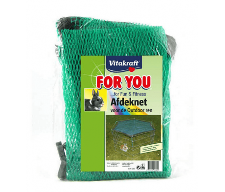 Afdeknet voor outdoorren groen Afdeknet voor outdoorren groen