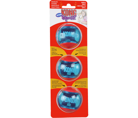 KONG Squeez Action Red - Medium KONG Squeez Action Red - Medium