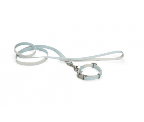 BZ PUPPY SET HALSBAND+LIJN TORI - Blauw BZ PUPPY SET HALSBAND+LIJN TORI - Blauw