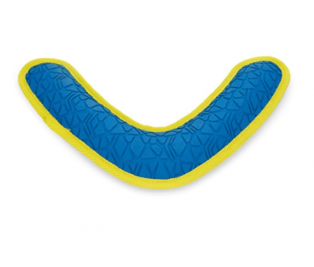Beeztees Fetch boomerang blauw/geel Beeztees Fetch boomerang blauw/geel