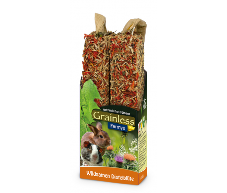 JR Farm Farmys Wilde zaden & Distelbloemen (GRAINLESS) JR Farm Farmys Wilde zaden & Distelbloemen (GRAINLESS)