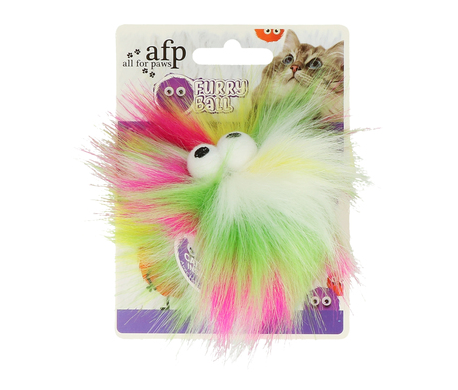 AFP Furry Fluffy Ball Yellow AFP Furry Fluffy Ball Yellow