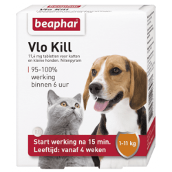 Beaphar Vlo Kill+ kat&hond (tot 11kg)