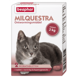 Beaphar Milquestra wormtabletten kat