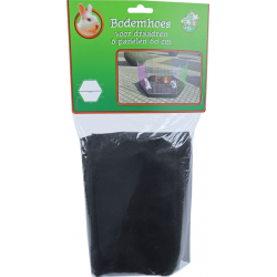 Bodemhoes voor draadren (Zwart - 11 cm hoog)