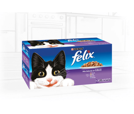 Felix Pouch Mix 44x110g Megapack Felix Pouch Mix 44x110g Megapack