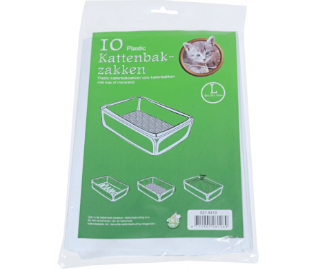 Plastic kattenbakzakken - 50x20x37cm Plastic kattenbakzakken - 50x20x37cm