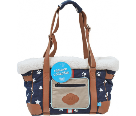 Lief! Unisex Vervoerstas open