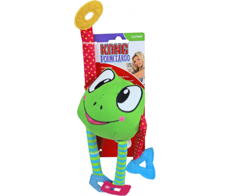 KONG kat Pouncearoo 'Frog'