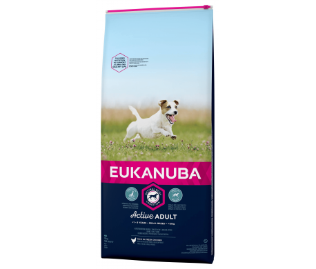 Eukanuba Active Adult Small Breed 12 kg Eukanuba Active Adult Small Breed 12 kg