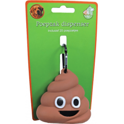 Poepzak dispenser Smiley