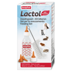 Beaphar Lactol Voedingsset (zuigflesje + speentjes)