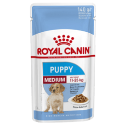 Royal Canin Medium Puppy Natvoer - 10x140gr