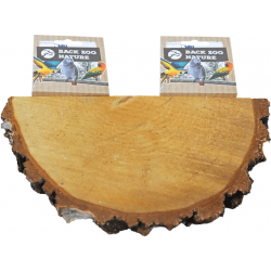 Back Zoo Nature Rustplank Hout (halfrond)
