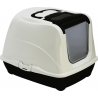 Kattentoilet Flip Cat - Jumbo (zwart/wit)