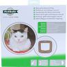 PetSafe kattendeur 4-lock (bruin)