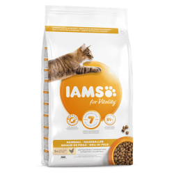 Iams Hairball Control Kip 10kg